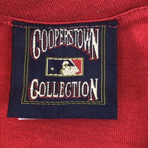 Carlton Fisk Boston Red Sox 27 Cooperstown Collection Red T Shirt Size Large MLB - Picture 5 of 8